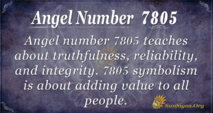 7805 angel number