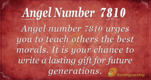 7810 angel number