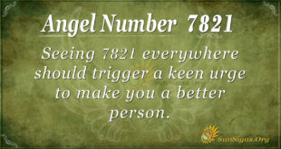 7821 angel number
