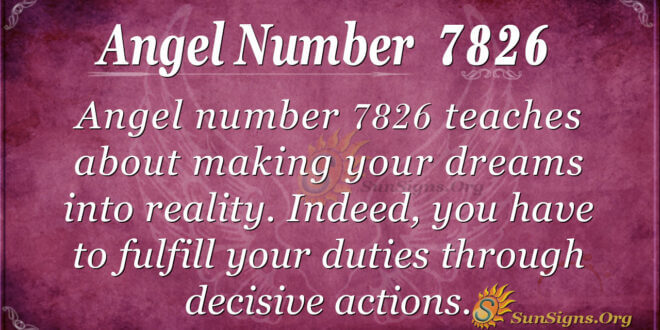 7826 angel number