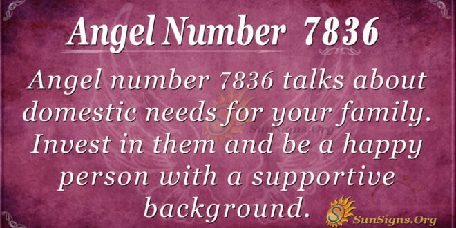 7836 angel number