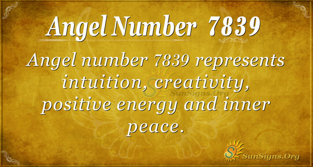 7839 angel number