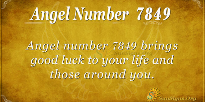 7849 angel number