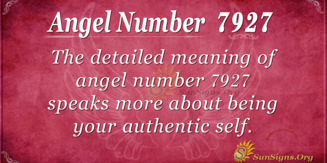 7927 angel number