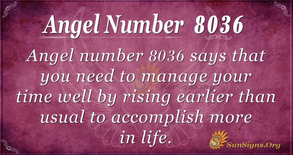 8036 angel number