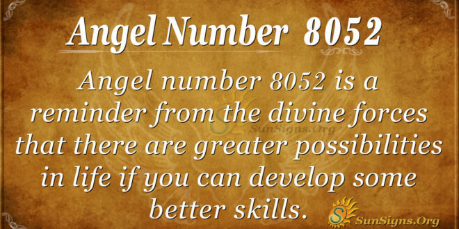 8052 angel number