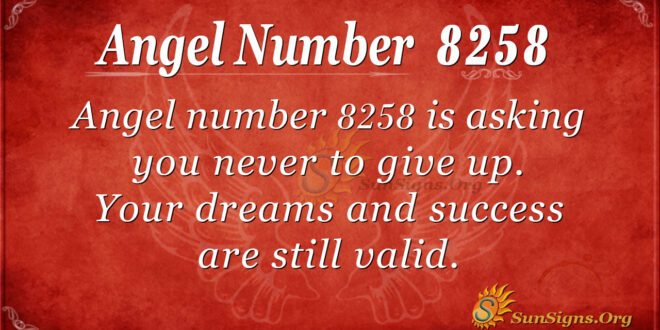 8258 angel number
