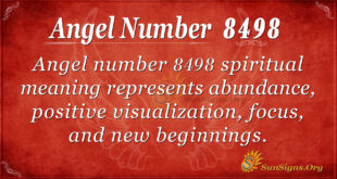 8498 angel number
