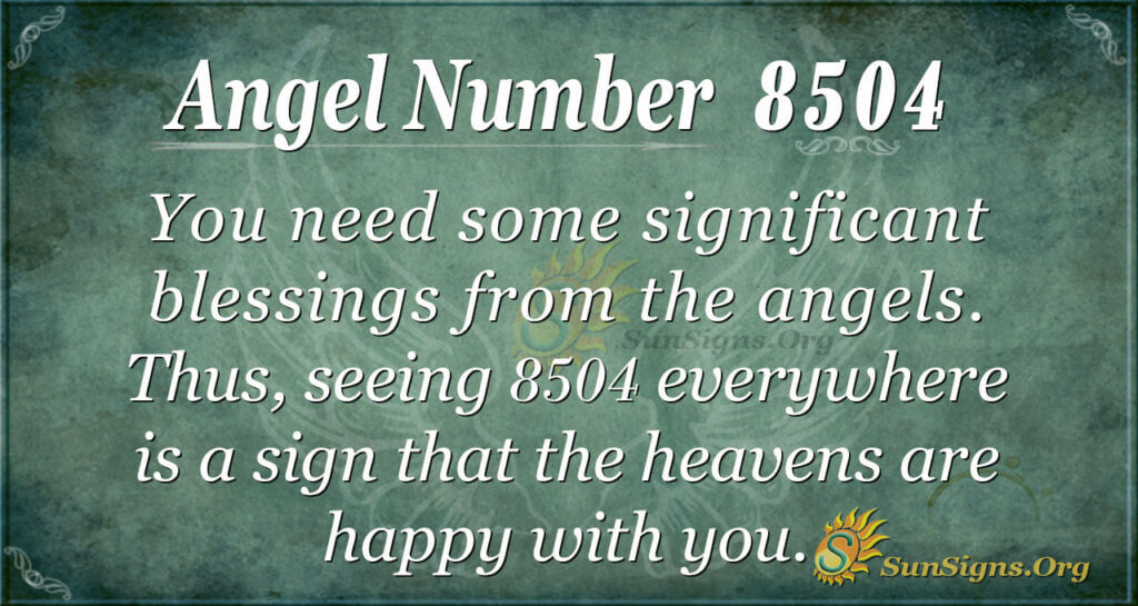 8504 angel number