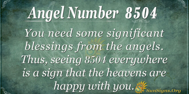 8504 angel number