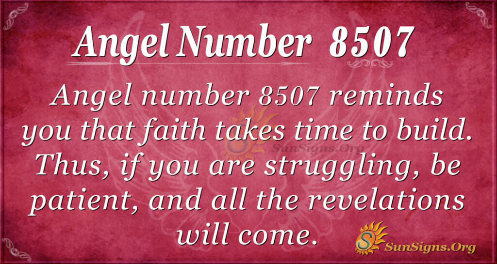 8507 angel number