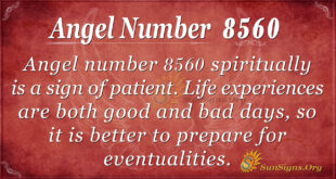 8560 angel number