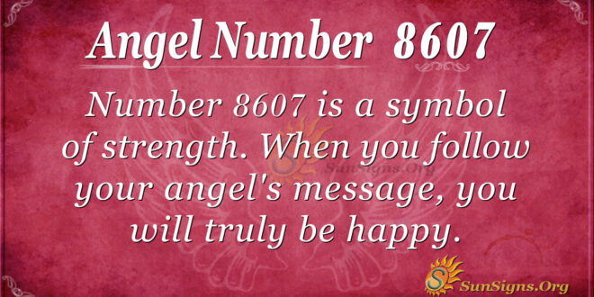 8607 angel number