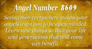 8609 angel number