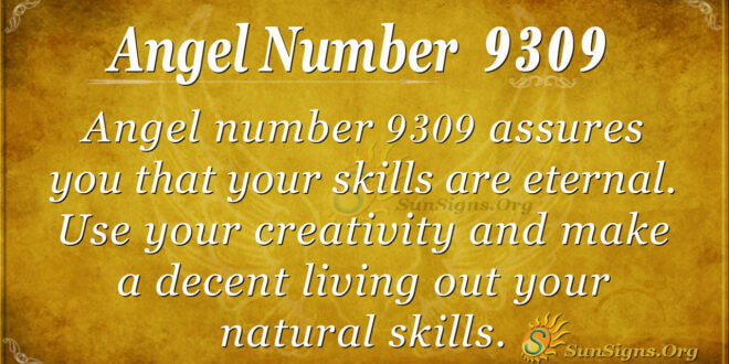 9309 angel number