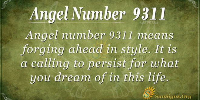 9311 angel number