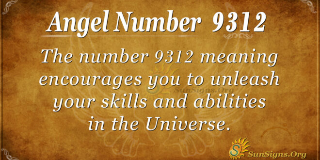 9312 angel number