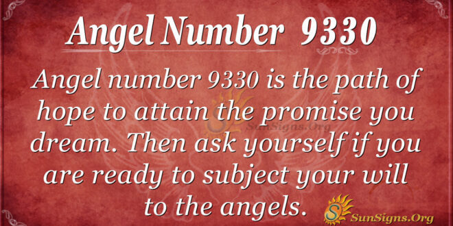 9330 angel number