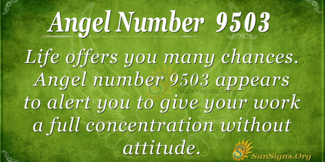 9503 angel number