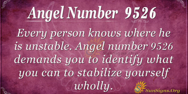 9526 angel number