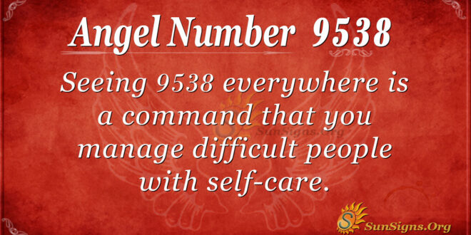 9538 angel number