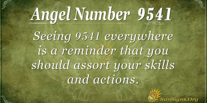 9541 angel number
