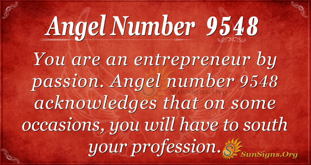 9548 angel number