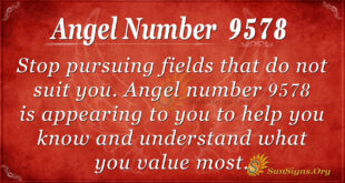 9578 angel number