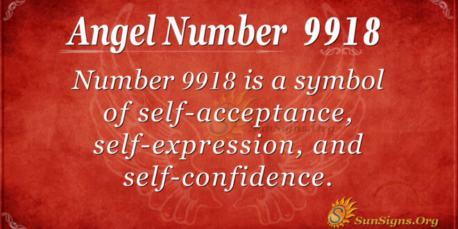 9918 angel number