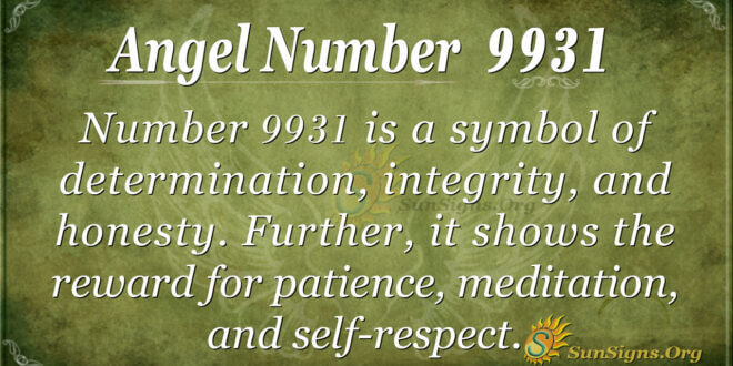 9931 angel number
