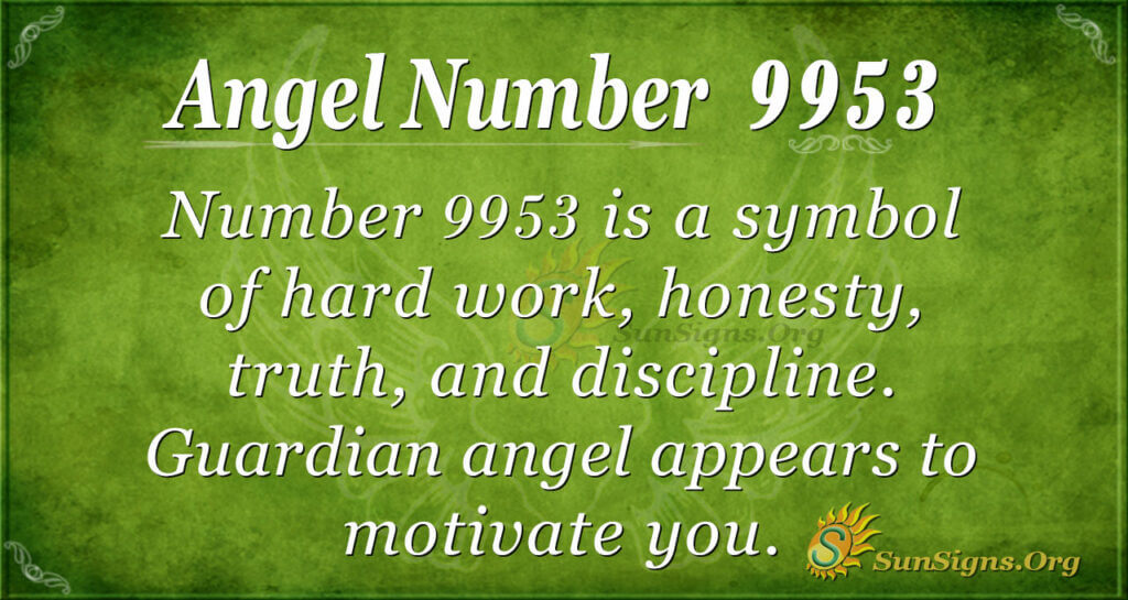 9953 angel number