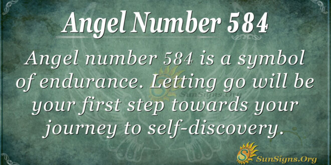 Ange Number 584