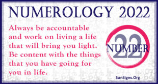 numerology number 22 2022