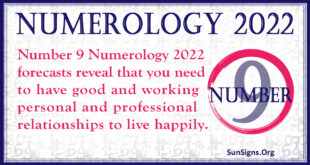 numerology number 9 2022