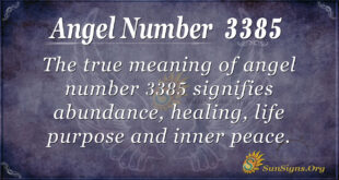 3385 angel number