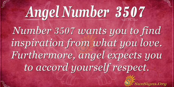 3507 angel number