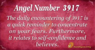 3917 angel number