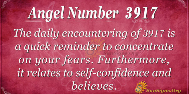 3917 angel number
