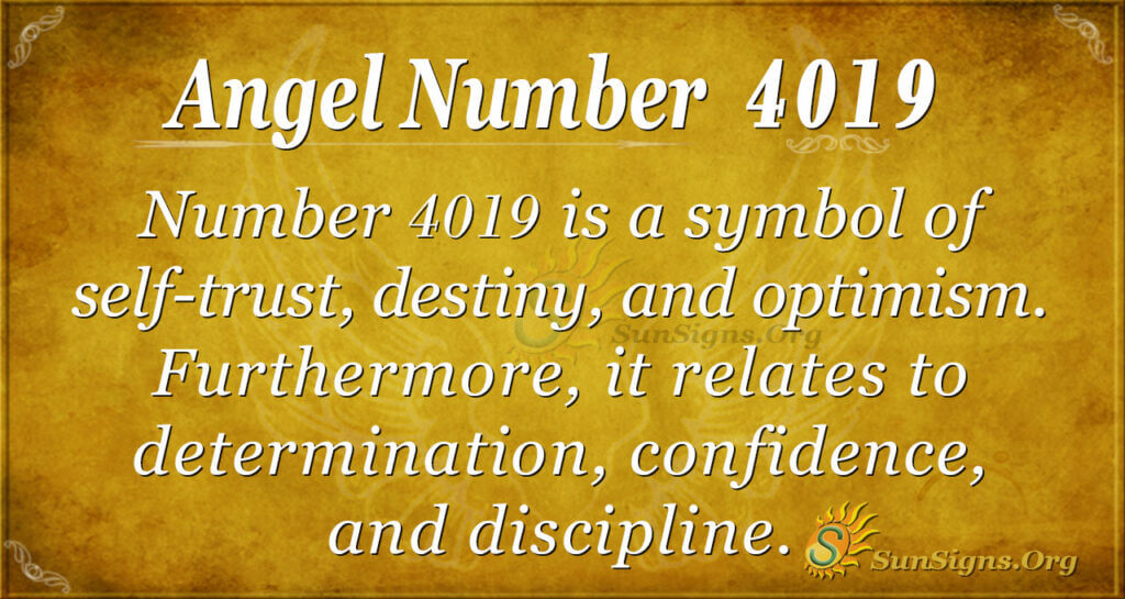4019 angel number