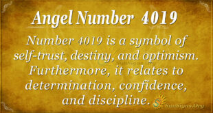 4019 angel number