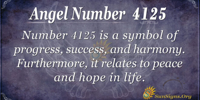 4125 angel number