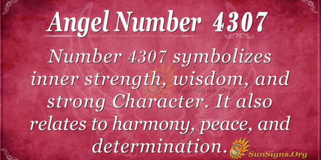 4307 angel number