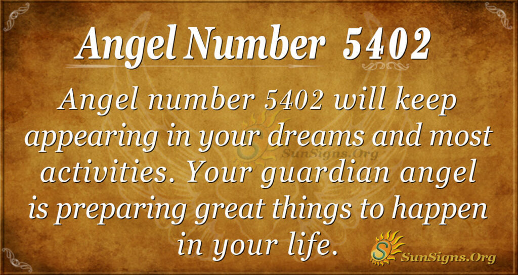 5402 angel number