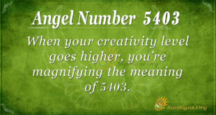 5403 angel number
