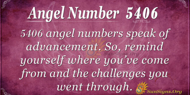 5406 angel number
