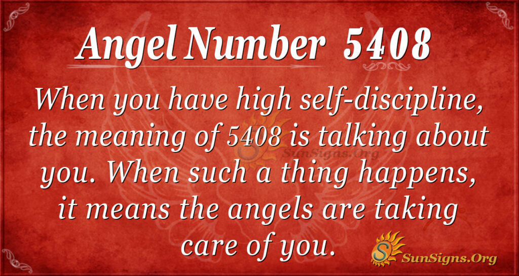 5408 angel number