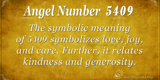 5409 angel number