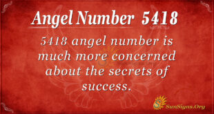 5418 angel number