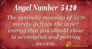 5420 angel number