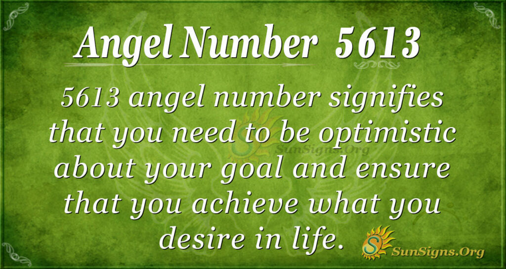 5613 angel number